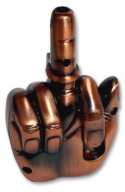Shooting Flame Middle Finger Lighter