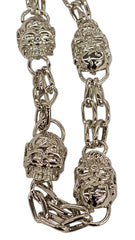 Silver Skull of Death Jean and Wallet Chain