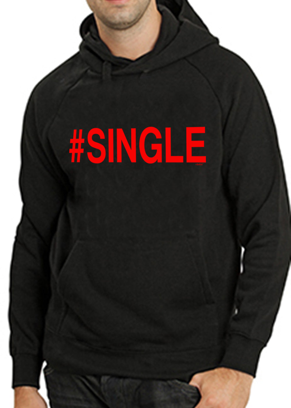 #Single, Adult Hoodie