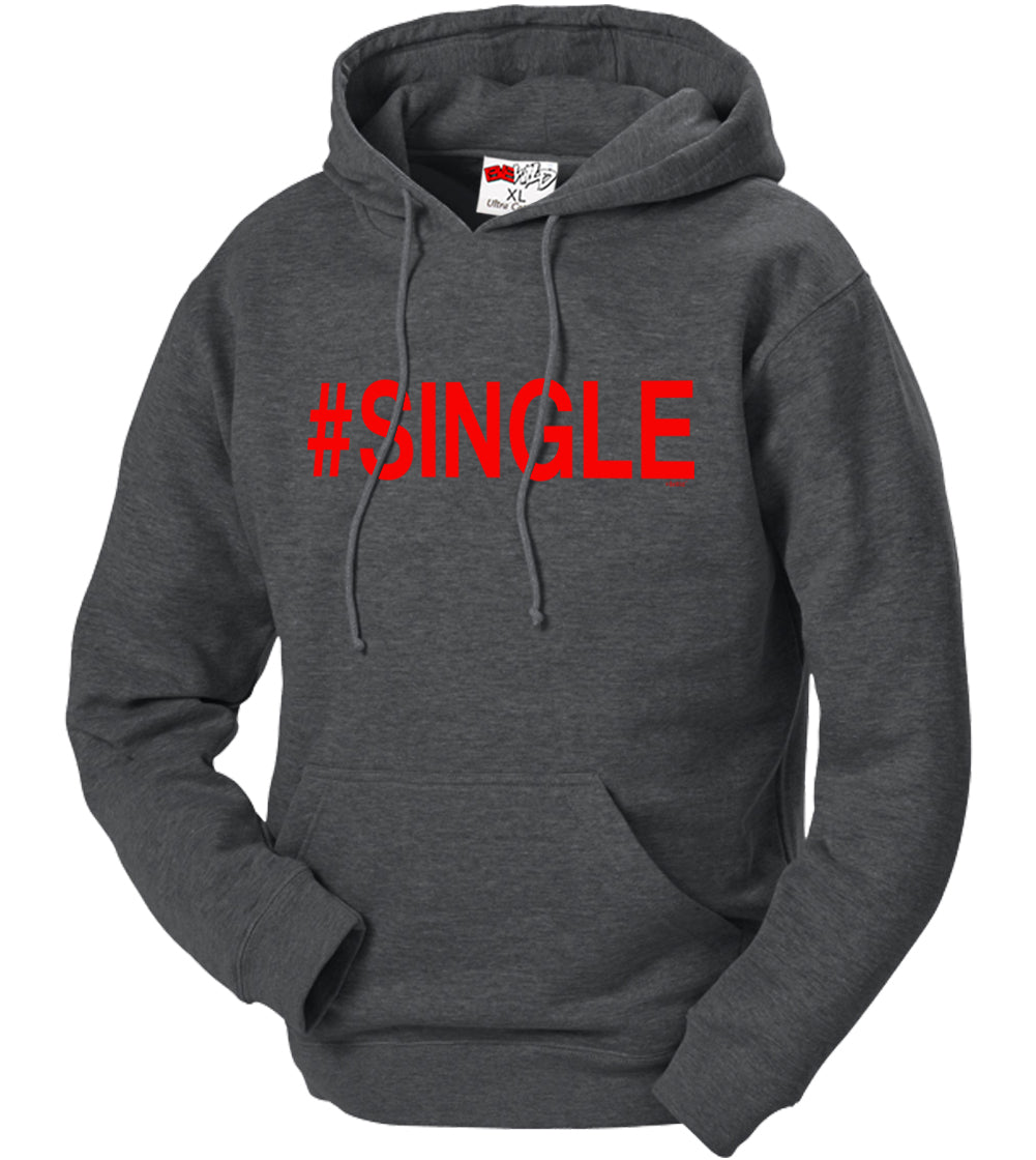 #Single, Adult Hoodie