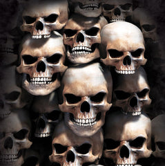 Skull Crypt Men's Big Face T-shirt