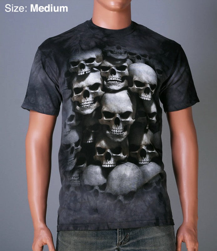Skull Crypt Men's Big Face T-shirt