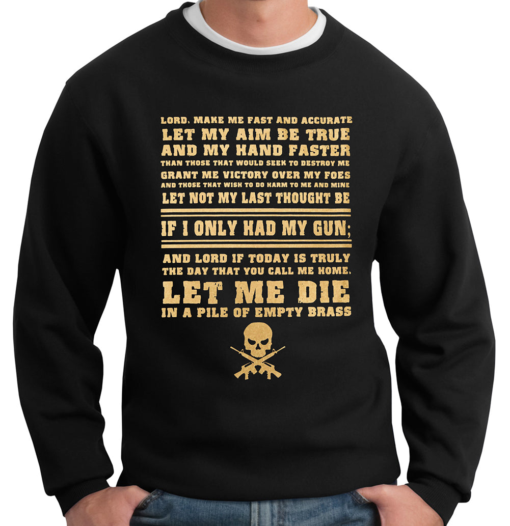 Sniper Prayer Crew Neck Sweatshirt