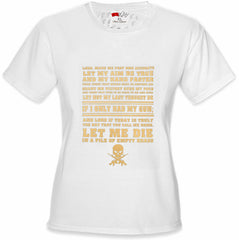 Sniper Prayer Girl's T-Shirt