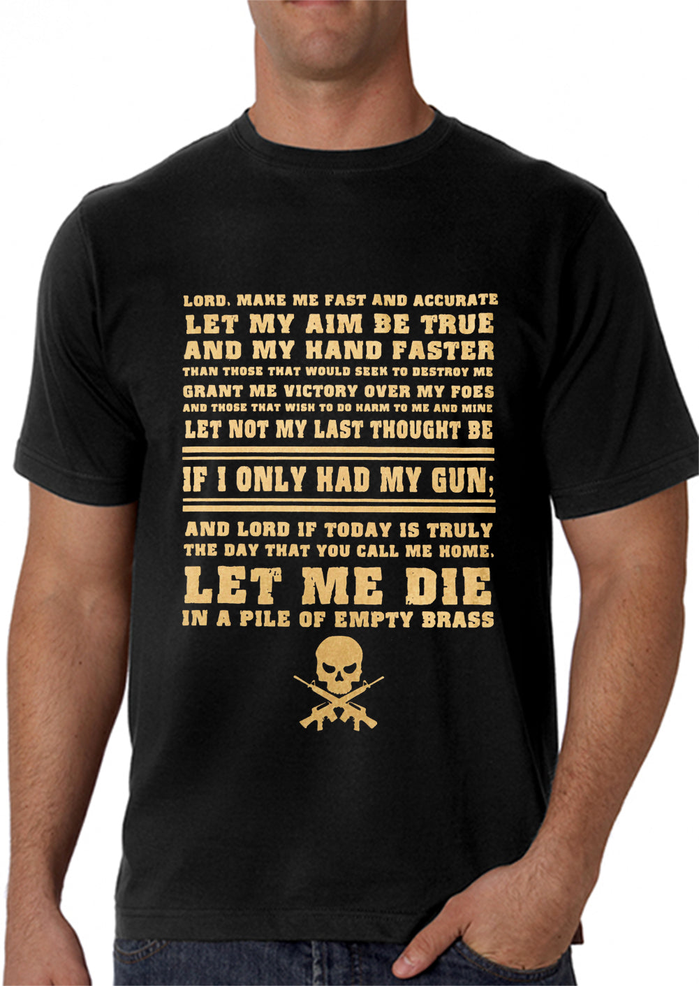 Sniper Prayer Men's T-Shirt