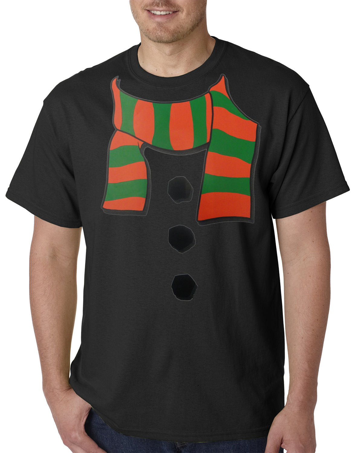 Snowman Costume Mens T-shirt