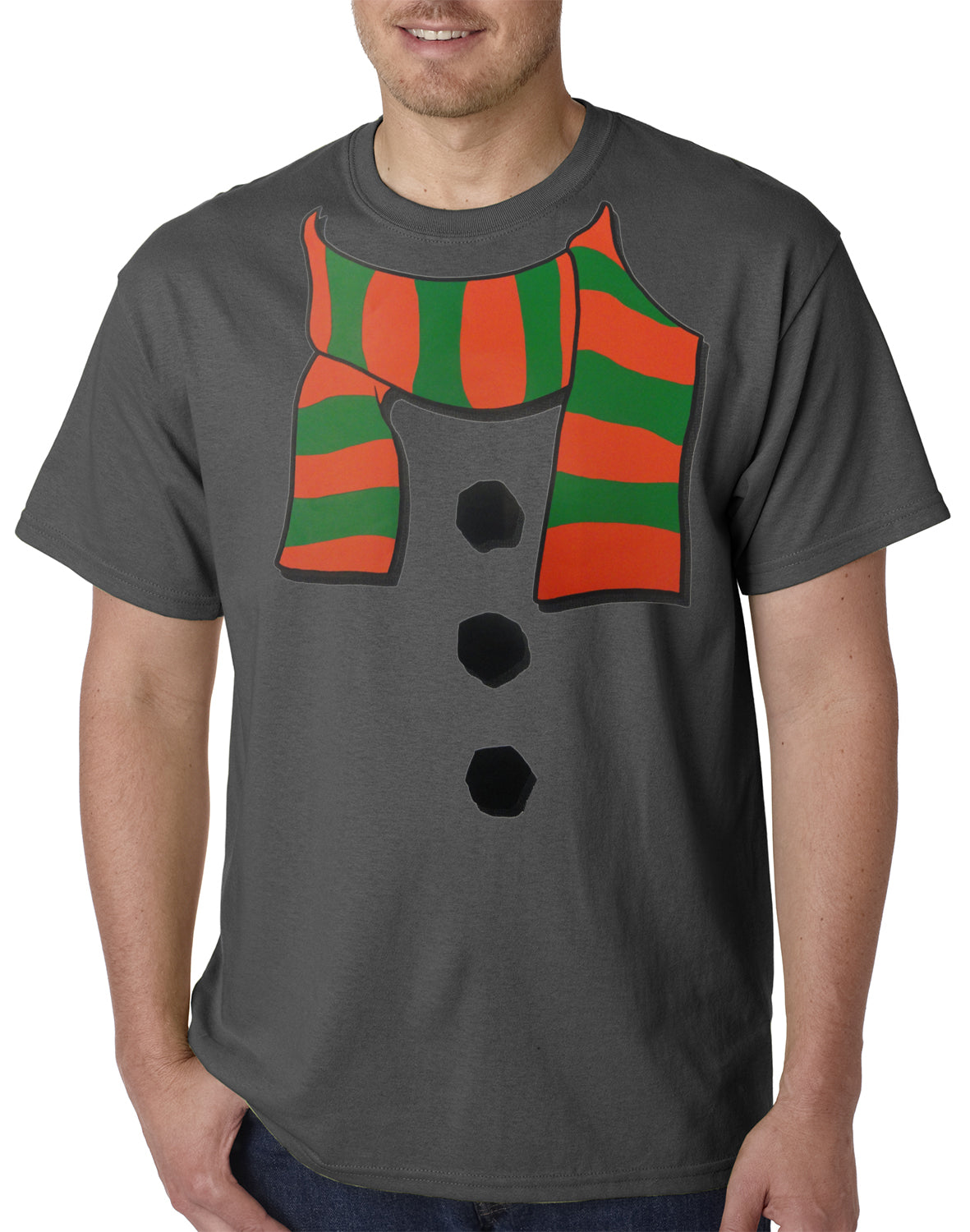 Snowman Costume Mens T-shirt