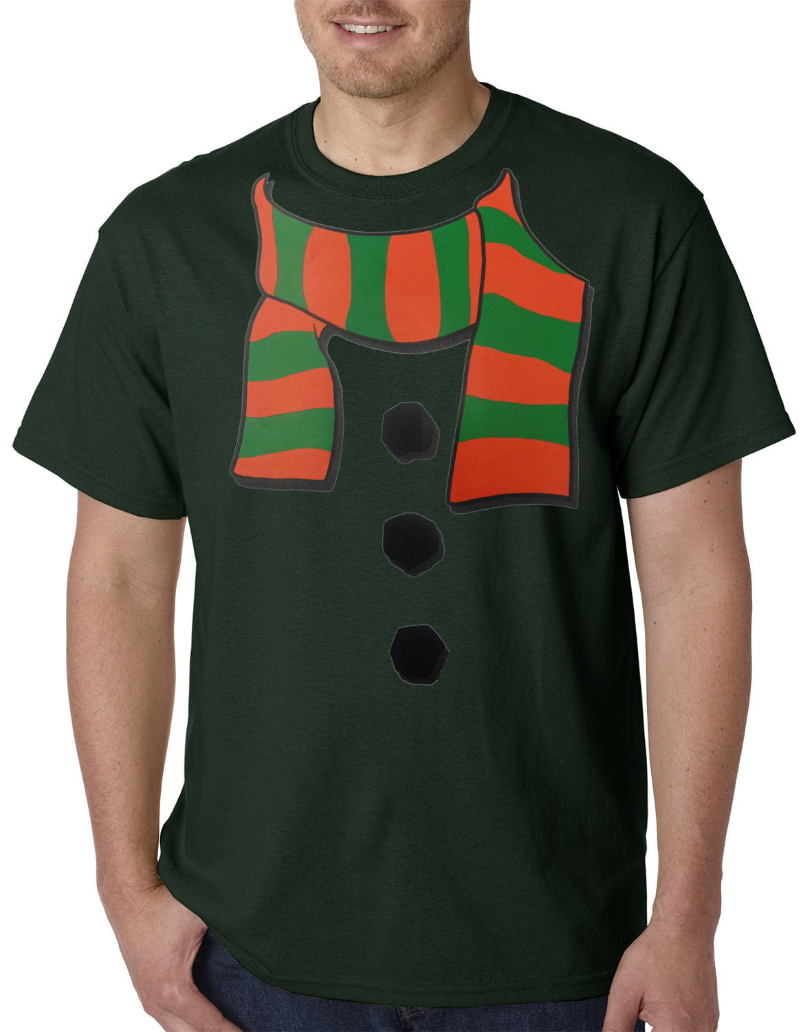 Snowman Costume Mens T-shirt