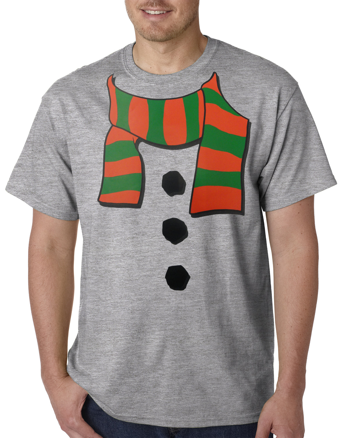 Snowman Costume Mens T-shirt