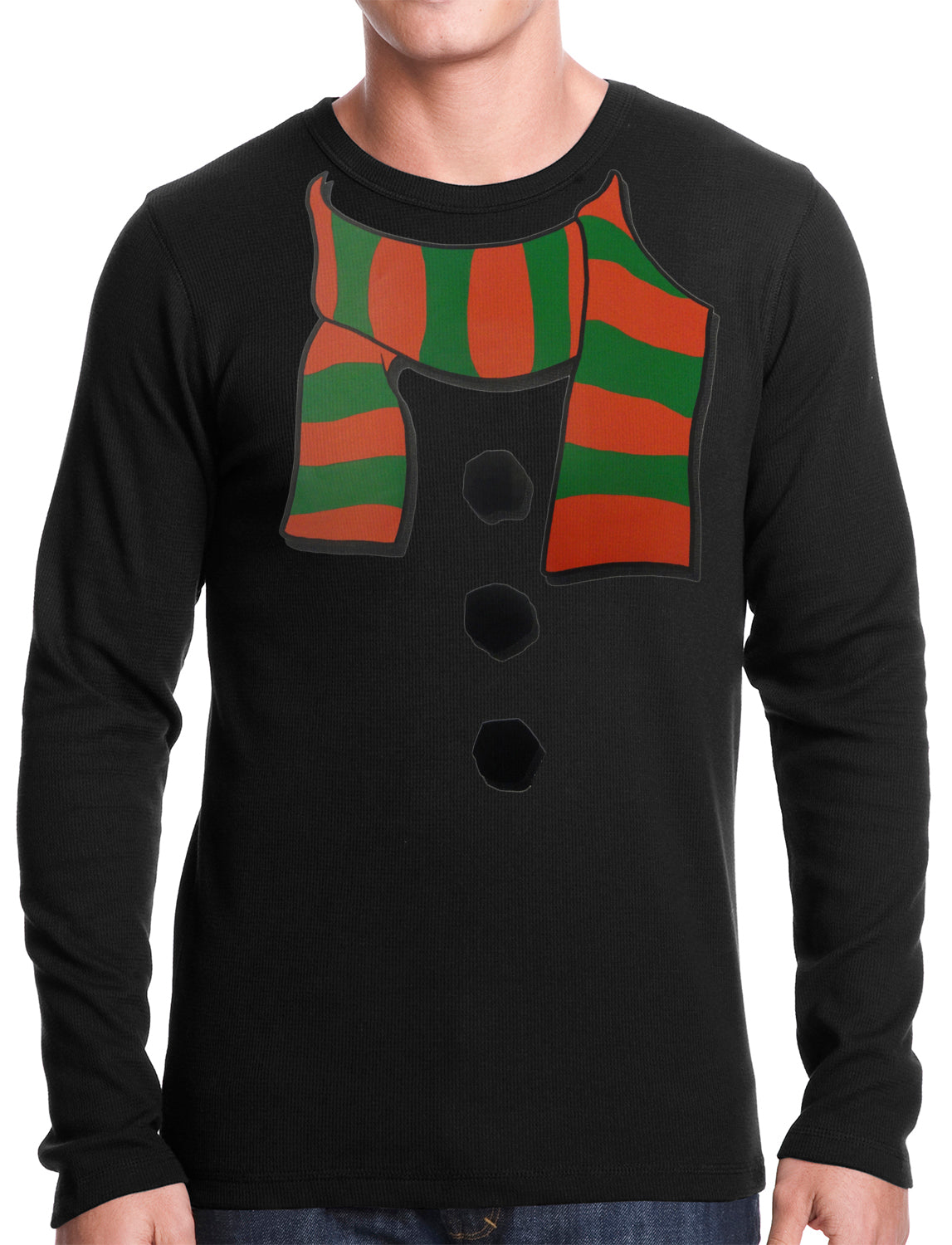 Snowman Costume Thermal Shirt