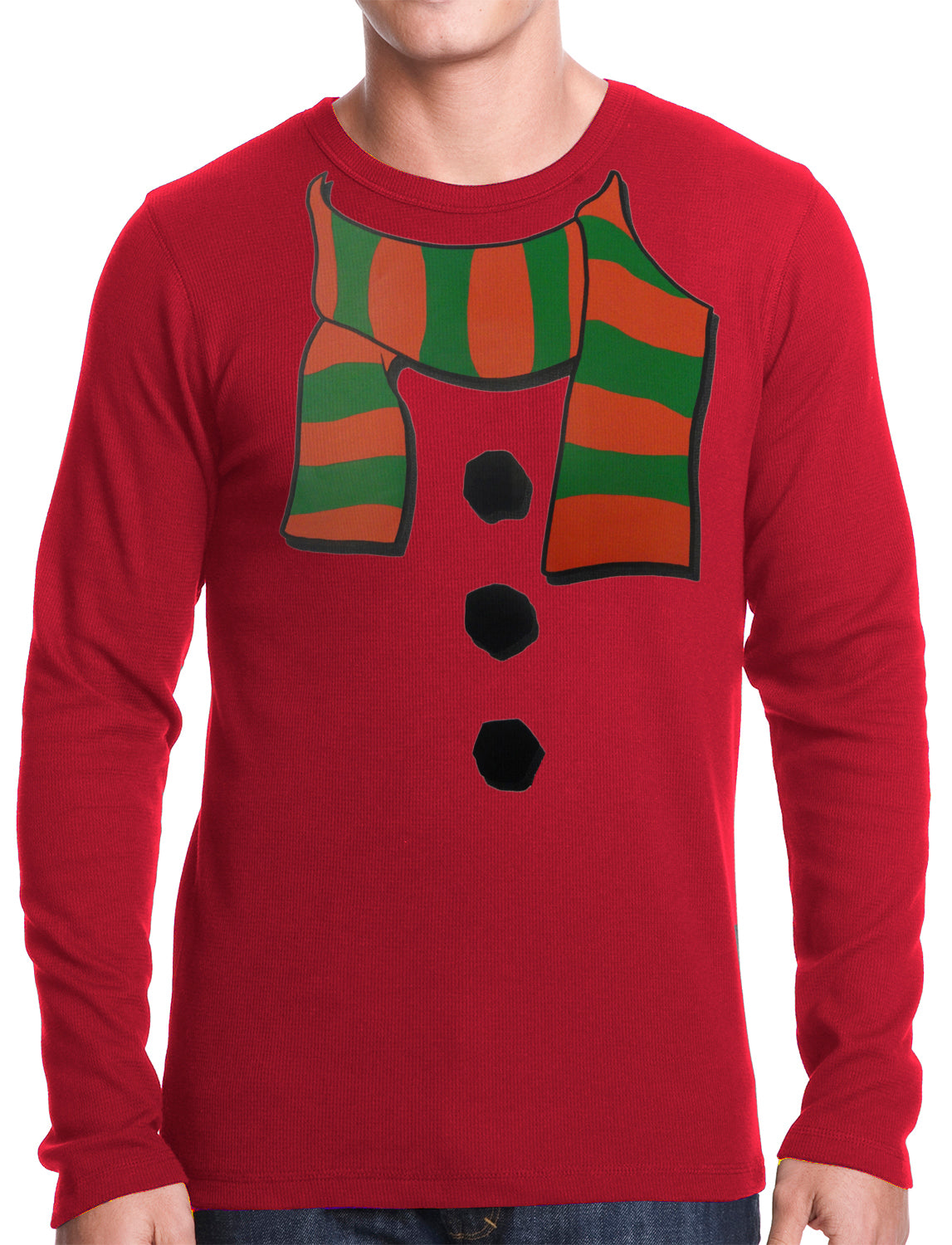 Snowman Costume Thermal Shirt