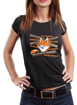 So Many Fox Sayings - What Does The Fox Say? Girl's T-Shirt