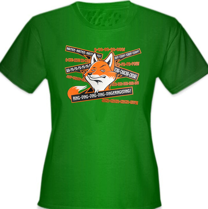 So Many Fox Sayings - What Does The Fox Say? Girl's T-Shirt