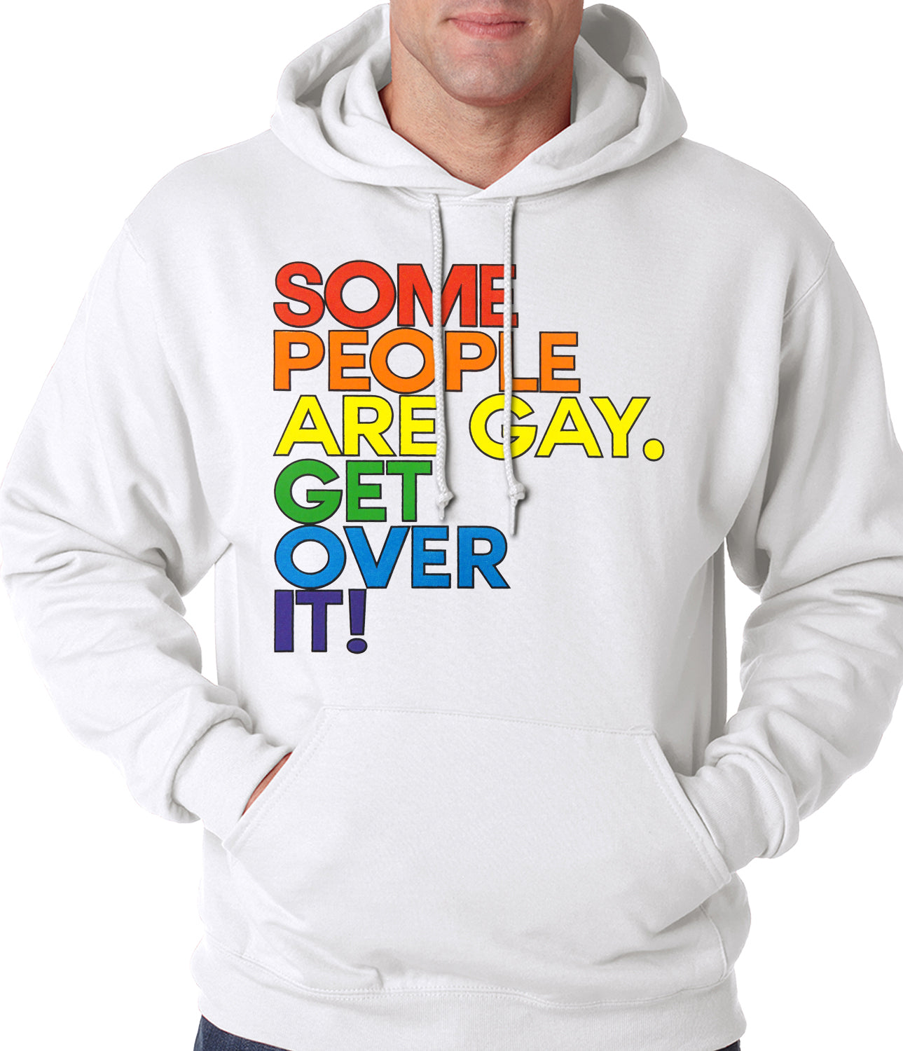 Some People Are Gay Adult Hoodie