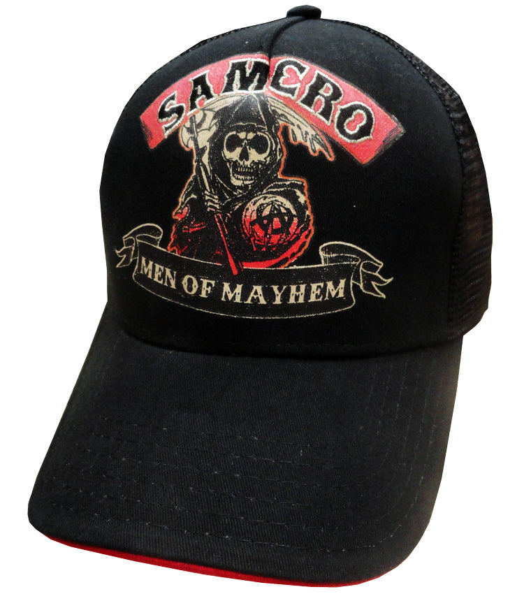 Sons Of Anarchy "Men of Mayhem" Mesh Trucker Hat