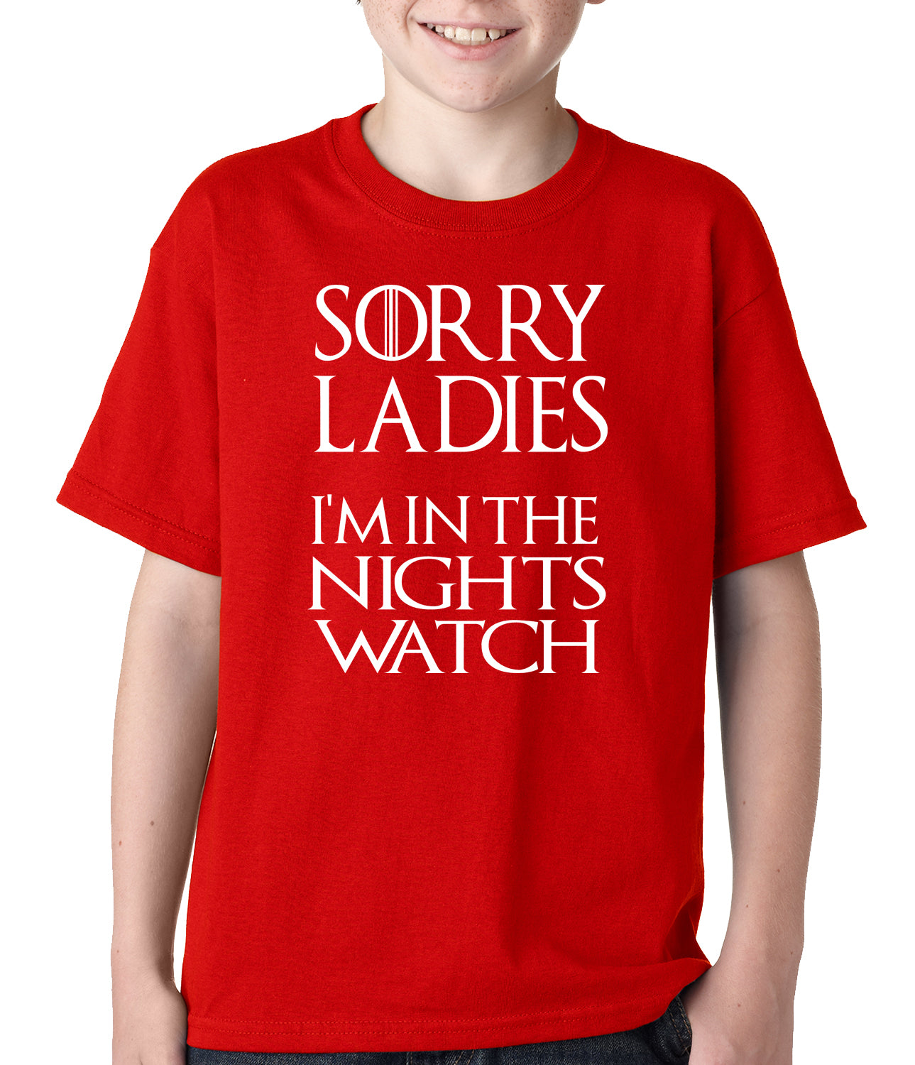 Sorry Ladies, I'm In The Nights Watch Kids T-shirt