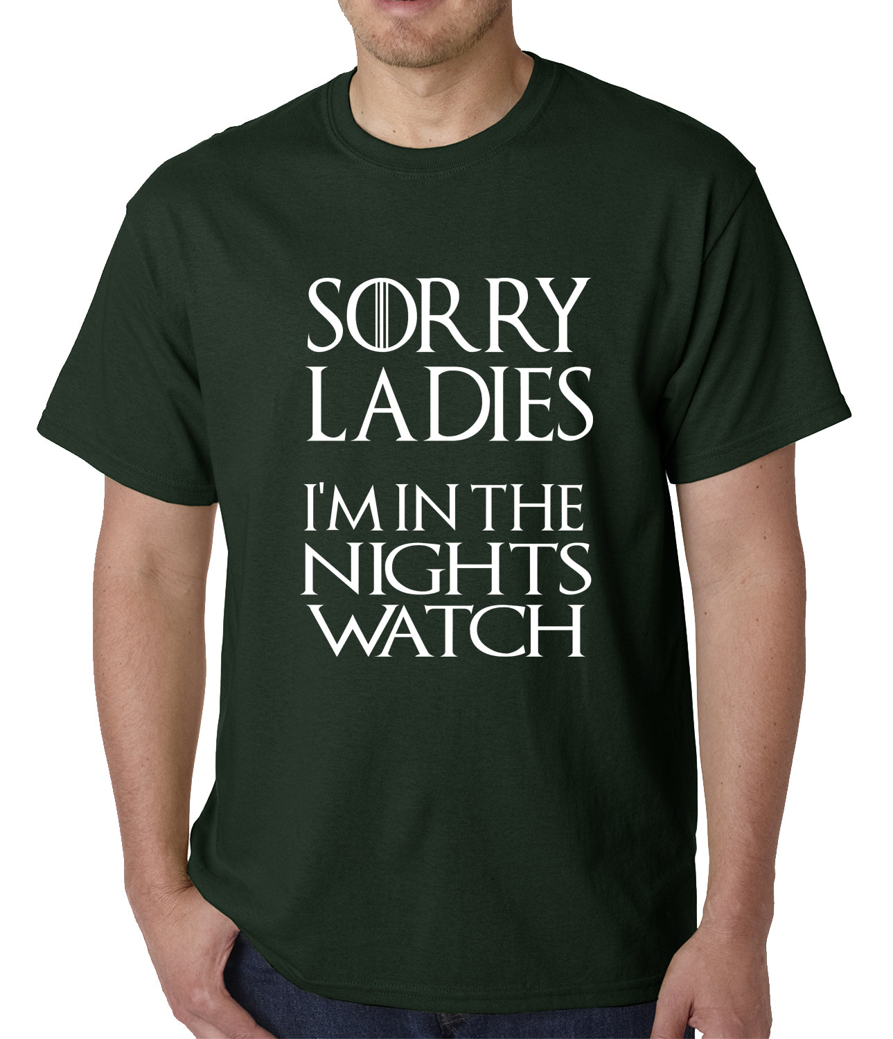 Sorry Ladies, I'm In The Nights Watch Mens T-shirt