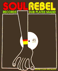 Soul Rebel Turntable T-Shirt (Brown)