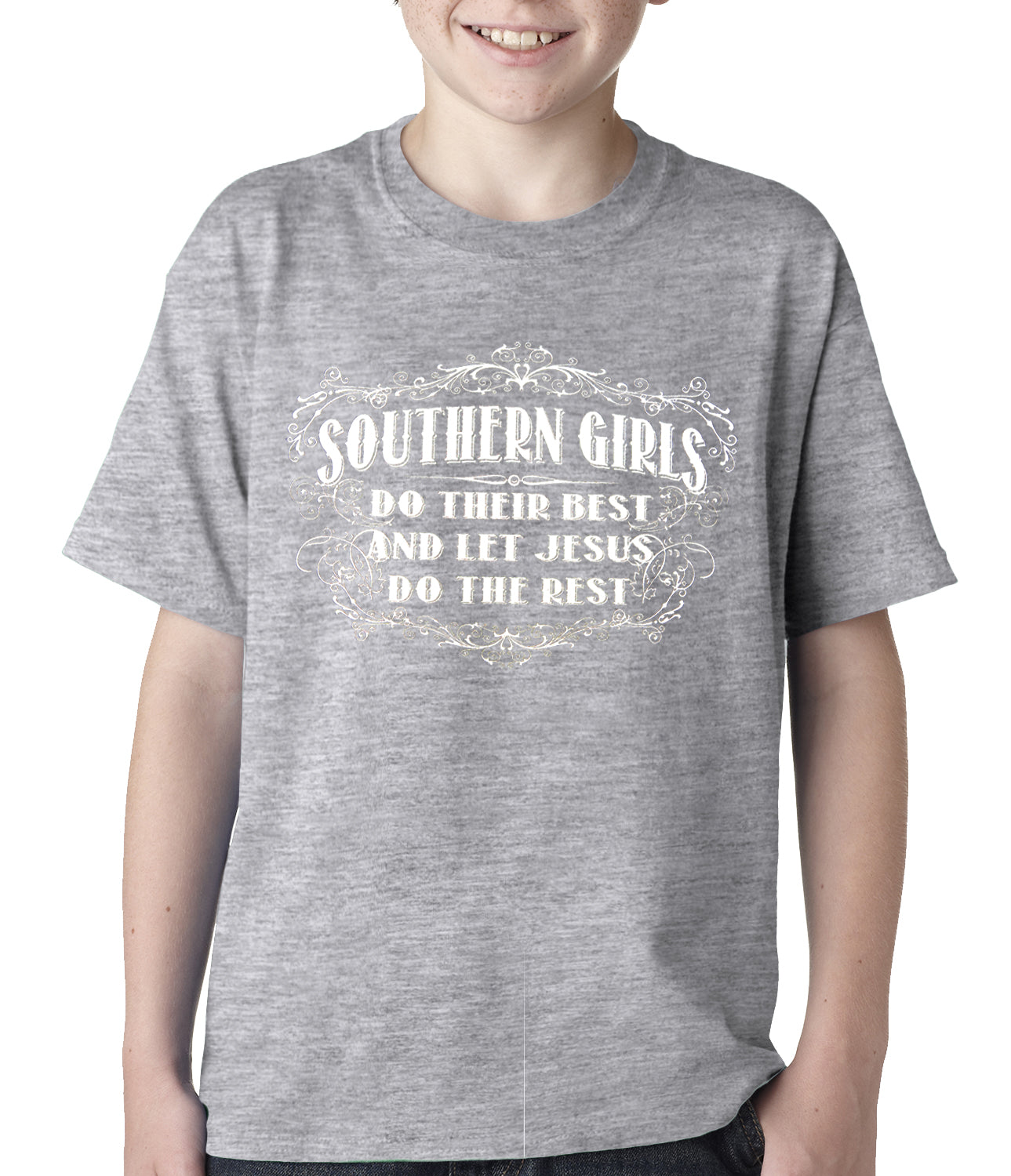 Southern Girls Do Their Best Kids T-shirt