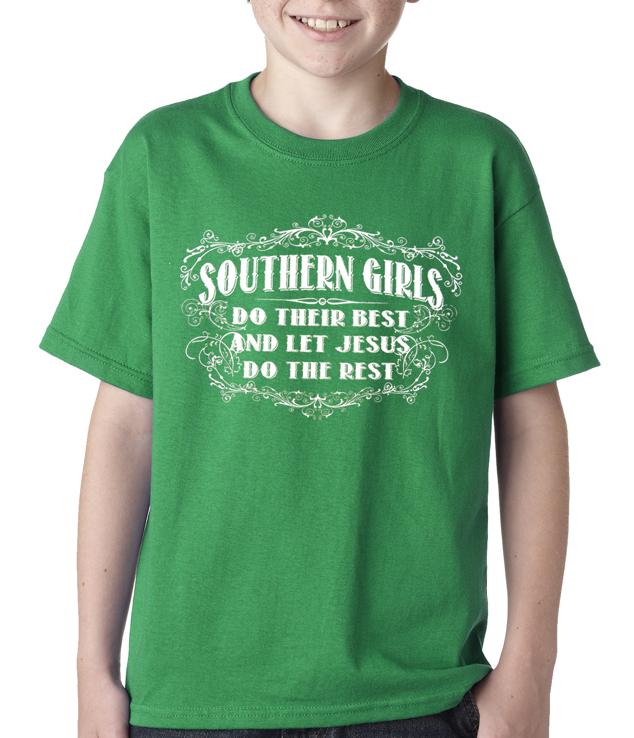 Southern Girls Do Their Best Kids T-shirt