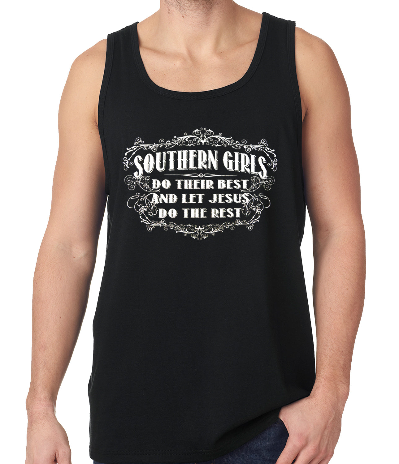 Southern Girls Do Their Best Tank Top