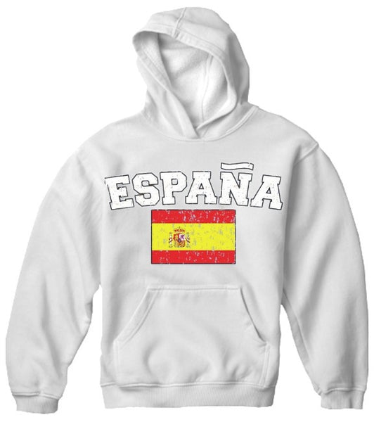 Spain Flag Hoodie – Vintage International Bewild \