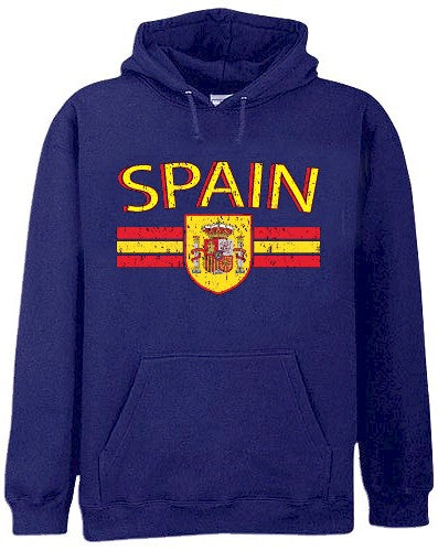 Spain Vintage Shield International Hoodie