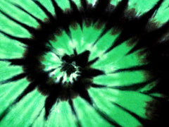 Spiral Clover Irish Green Tie Dye T-Shirt