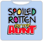 Spoiled Rotten By My Aunt Kids T-Shirt