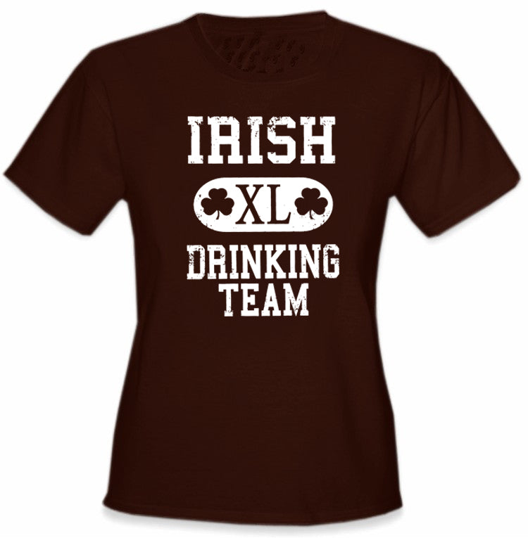 St. Patrick's Day Irish Drinking Team Girl's T-Shirt