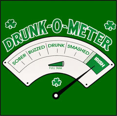 St.Patrick's Day - Irish Drunk -o- Meter Hoodie