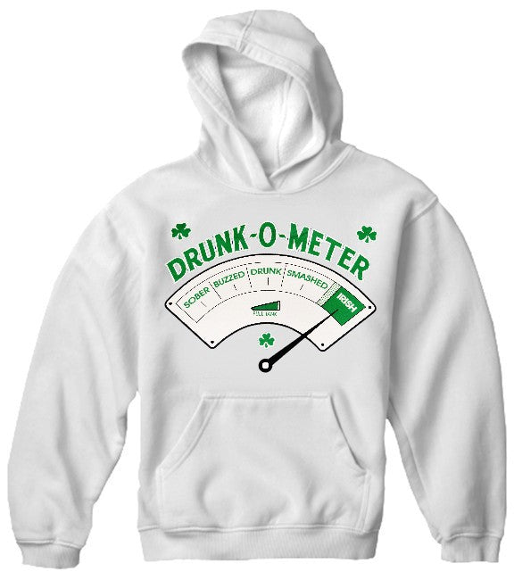 St.Patrick's Day - Irish Drunk -o- Meter Hoodie