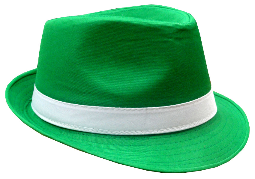 St. Patrick's Day Irish Kelly Green Fedora Hat