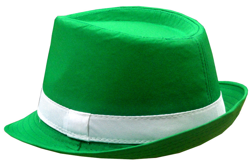 St. Patrick's Day Irish Kelly Green Fedora Hat