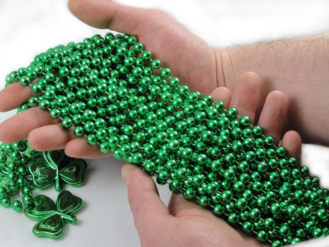St. Patrick's Day Irish Shamrock Necklaces (12 pack)