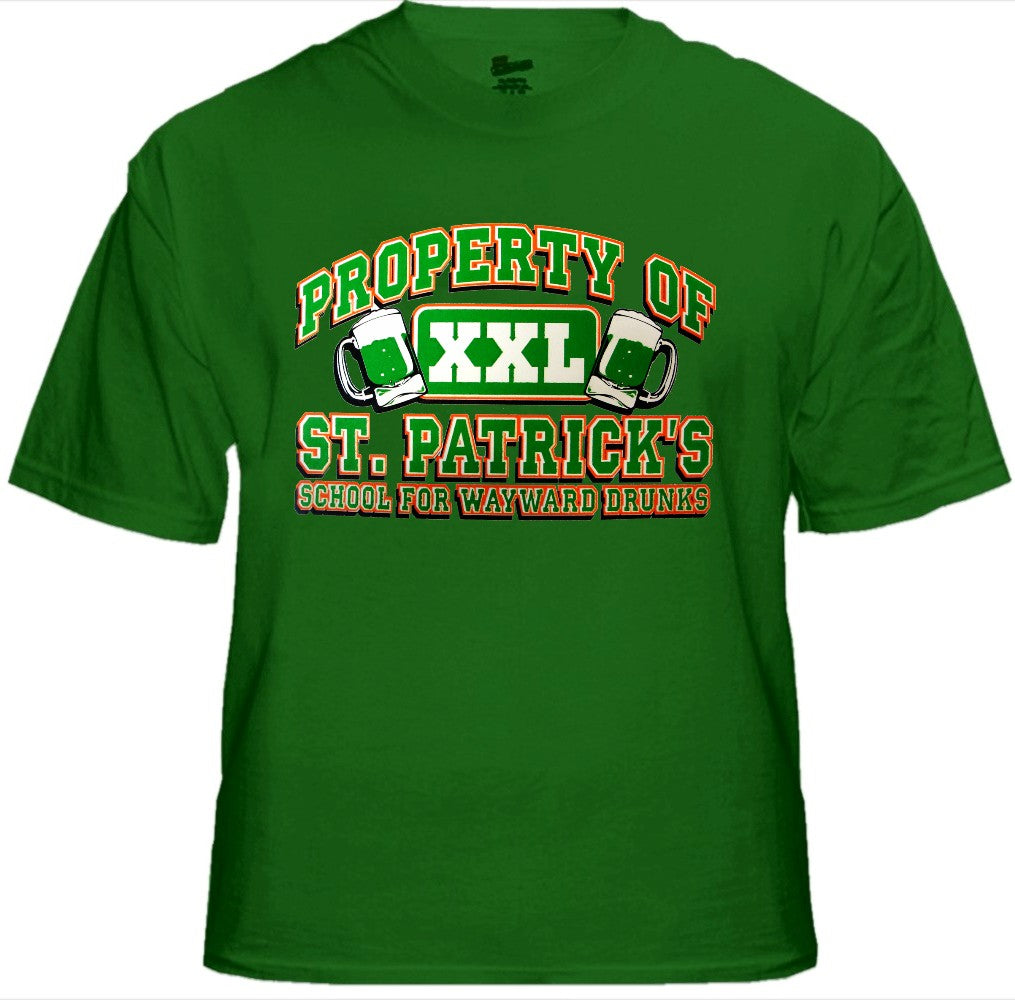 St.Patrick's Day "School For Wayward Drunks" T-Shirt