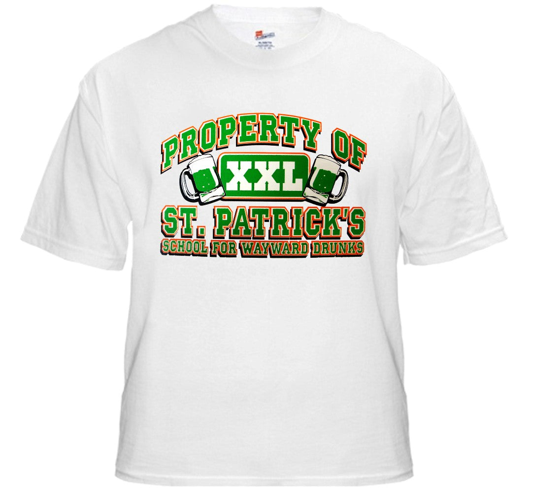 St.Patrick's Day "School For Wayward Drunks" T-Shirt