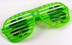 St. Patrick's Day Slotted Sunglasses
