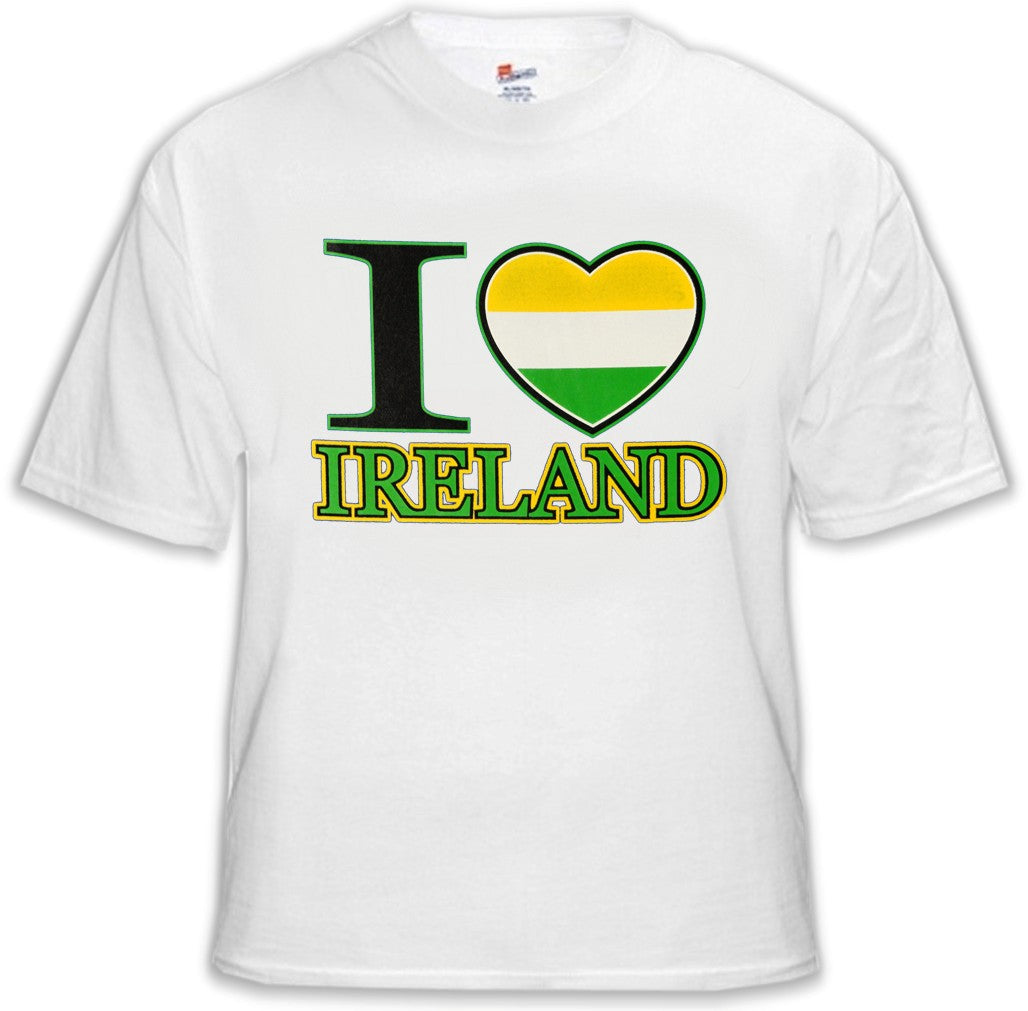 St. Patrick's Tees - I Love Ireland T-Shirt