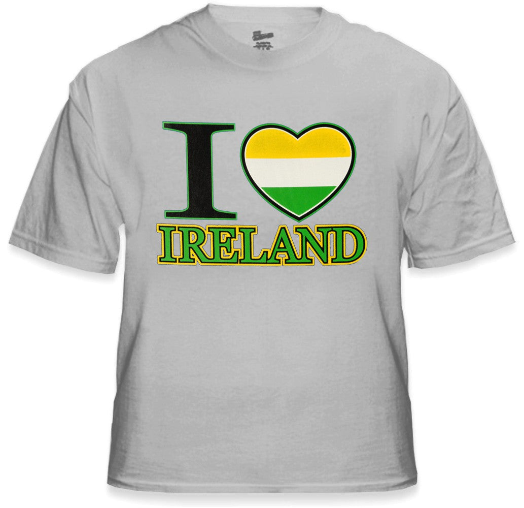 St. Patrick's Tees - I Love Ireland T-Shirt