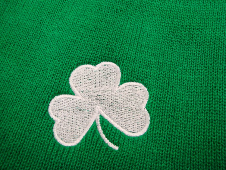 St. Patricks Day Shamrock Winter Beanie