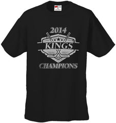 Stanley Cup Kings 2014 Cup Champions Mens T-shirt