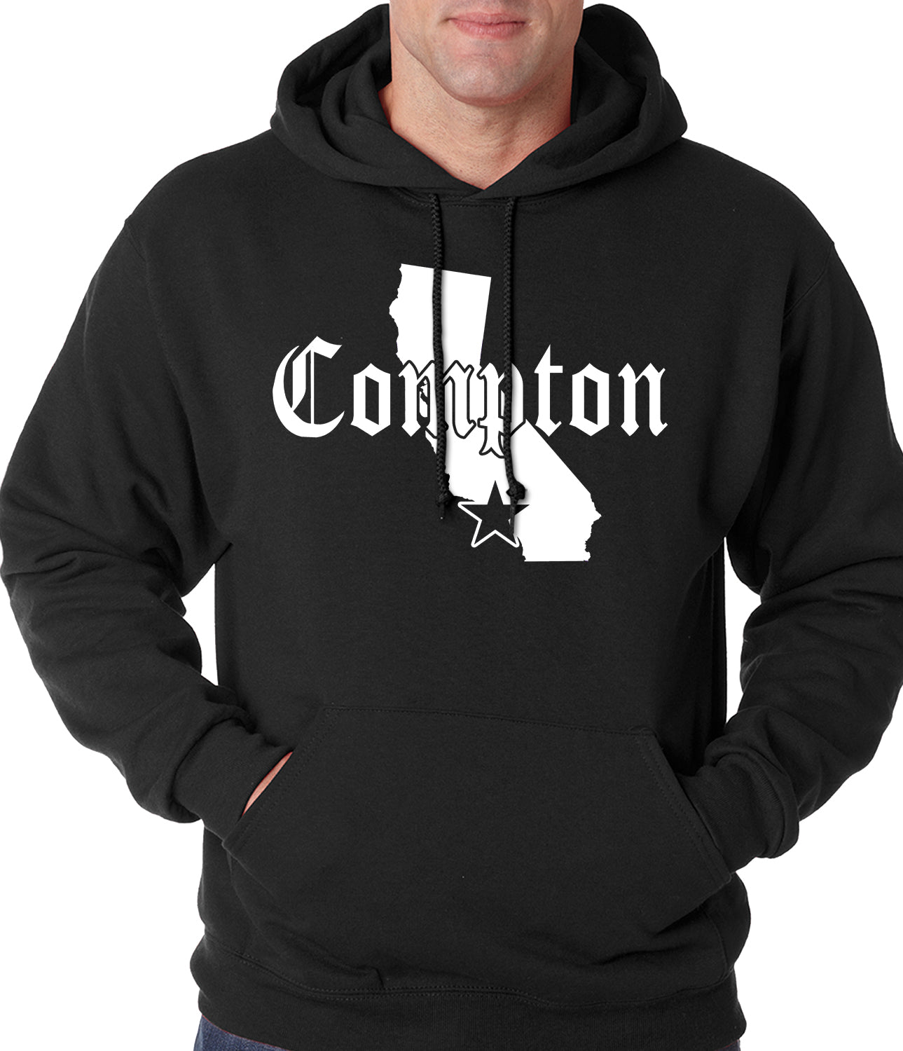 Star City Of Compton, California Adult Hoodie