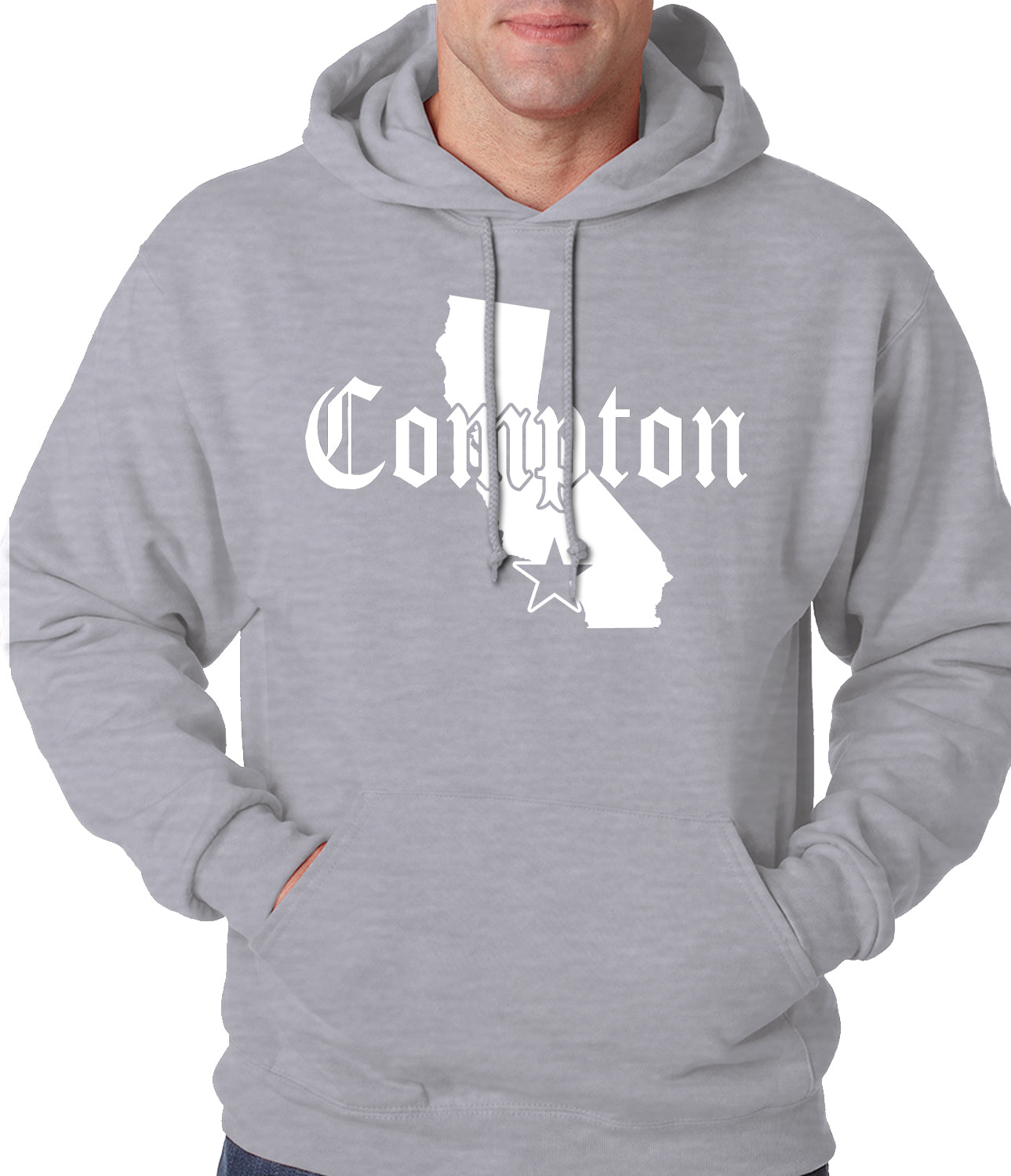 Star City Of Compton, California Adult Hoodie
