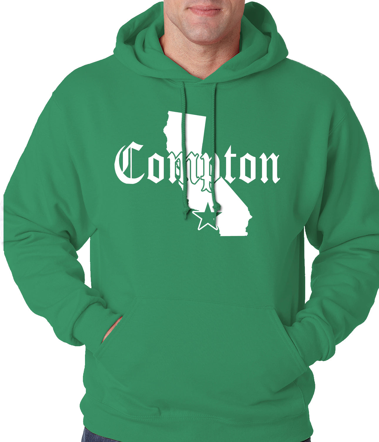 Star City Of Compton, California Adult Hoodie