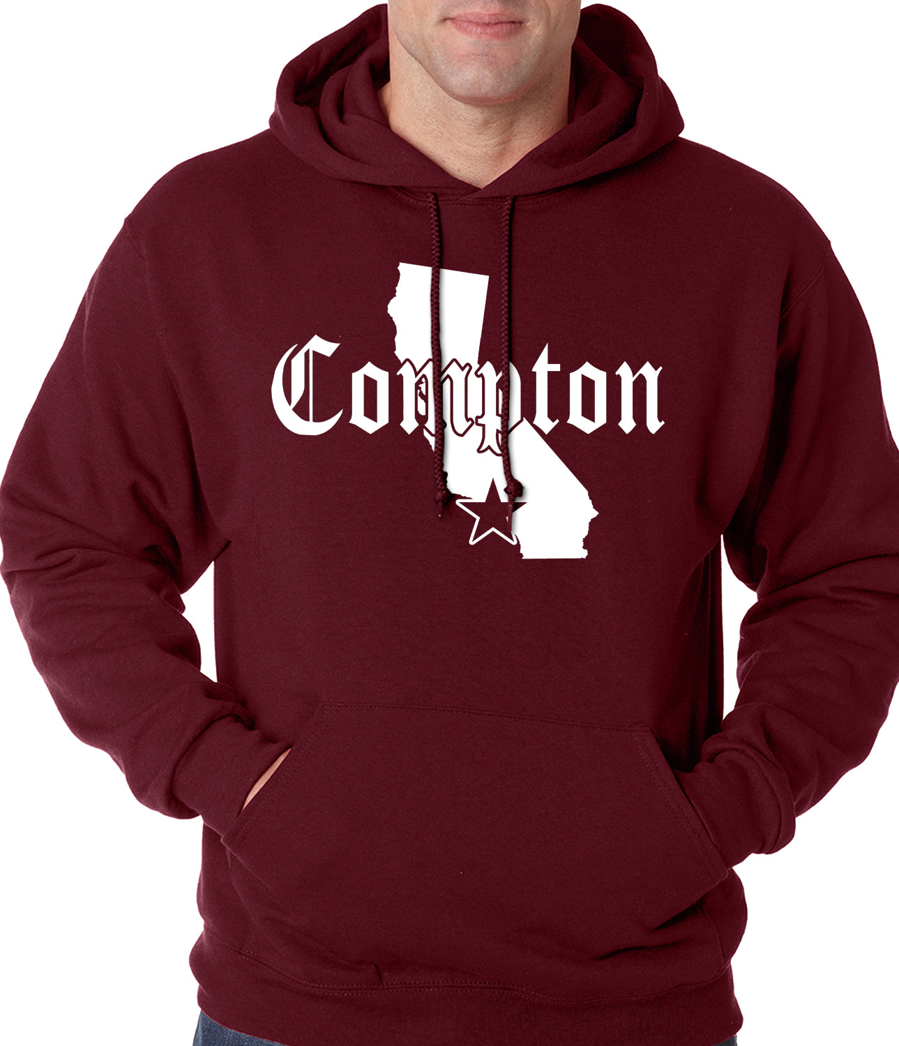 Star City Of Compton, California Adult Hoodie