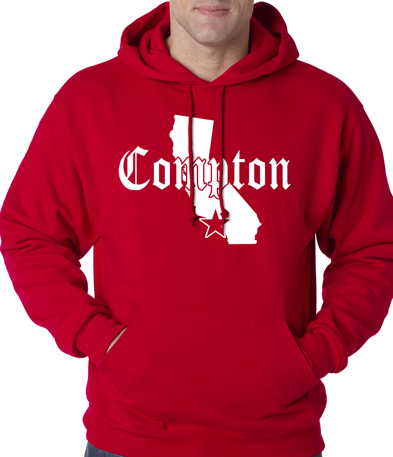 Star City Of Compton, California Adult Hoodie