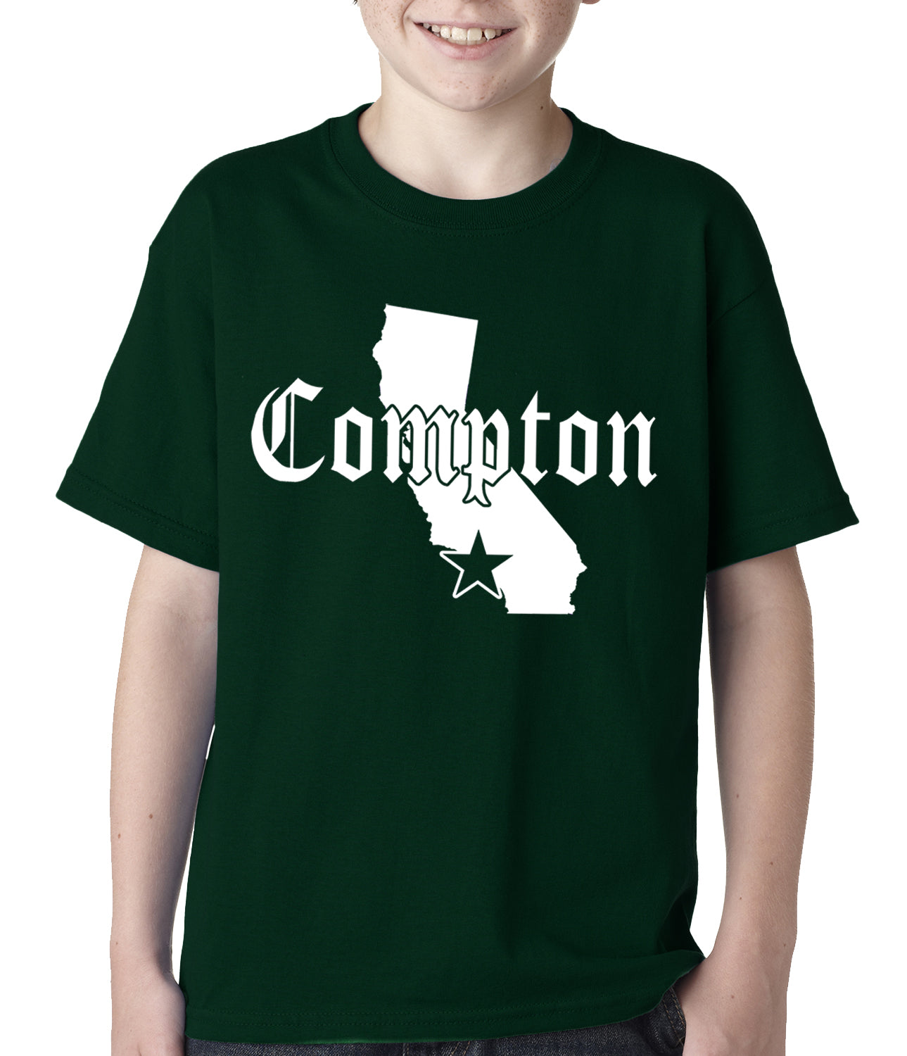 Star City Of Compton, California Kids T-shirt