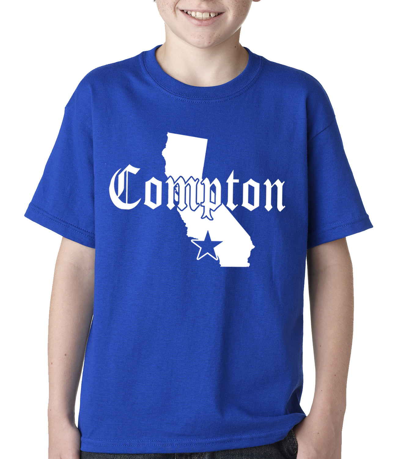 Star City Of Compton, California Kids T-shirt