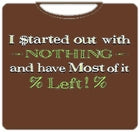 Started Out With Nothing T-Shirt